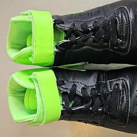 Fila high tops green and black - Picture 5 of 10